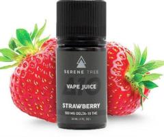 Serene Tree Delta-10 THC Strawberry Vape Juice In Pakistan-03001597100